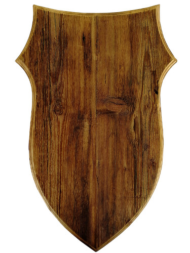 Scudo legno per trofeo - di,