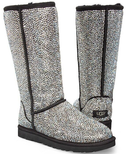 Stivale alto ugg swarovski - stivale,